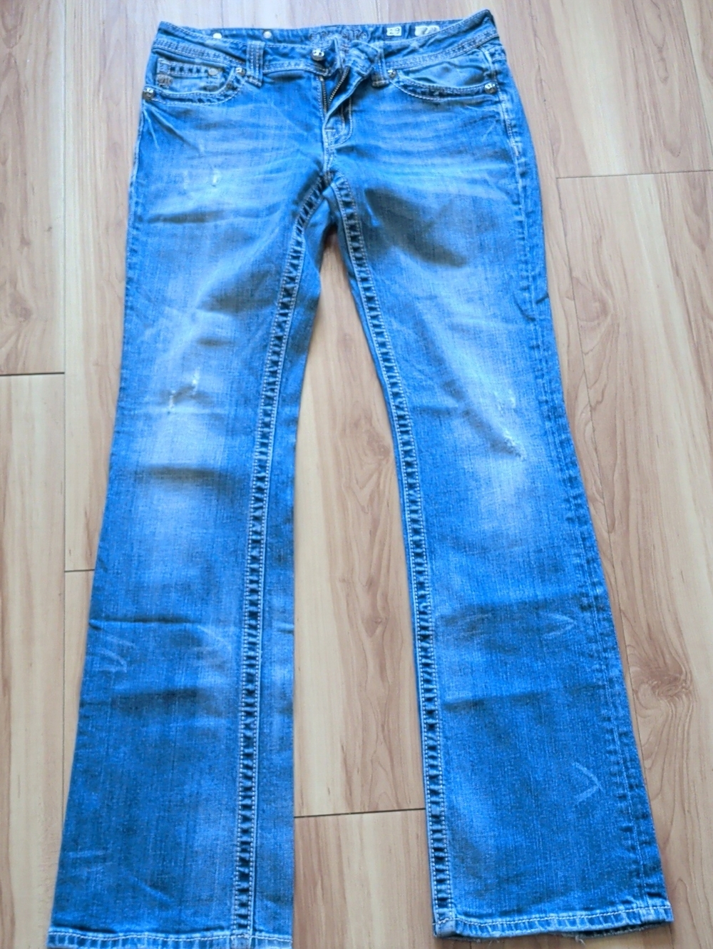 Miss Me Light Blue Bootcut Jeans